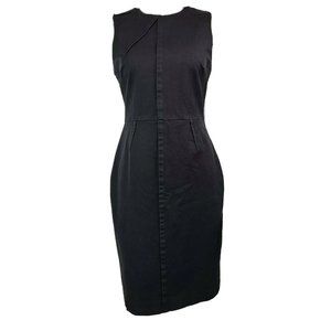 BANANA REPUBLIC Black Pencil Dress Size 8